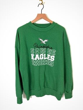 Women’s Philadelphia Eagles Crewneck Pullover | XXL